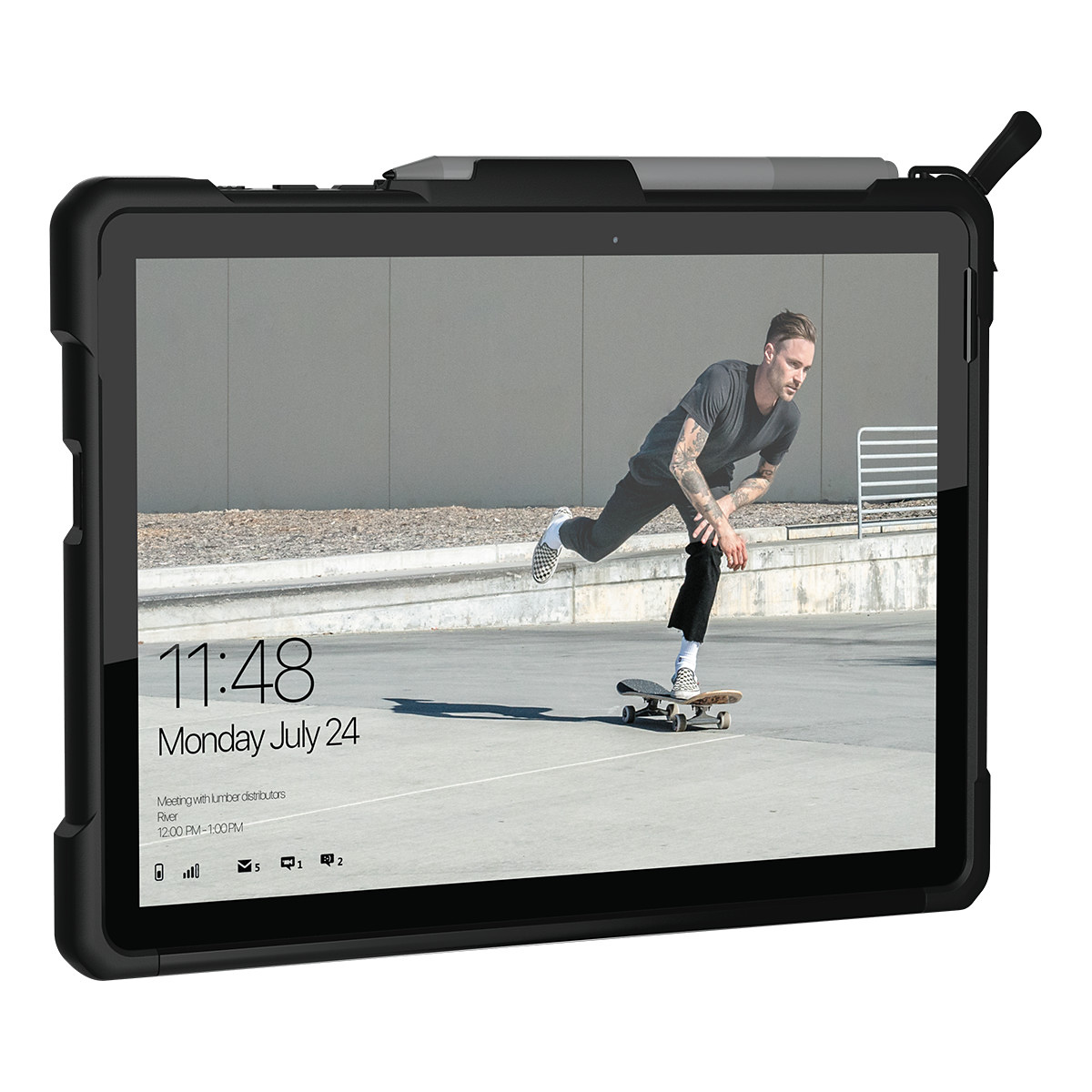 UAG Microsoft Surface Go Metropolis Case, svart