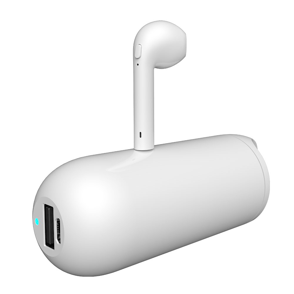 HBQ-i9 trådlös bluetooth earphone med powerbank 3300mAh