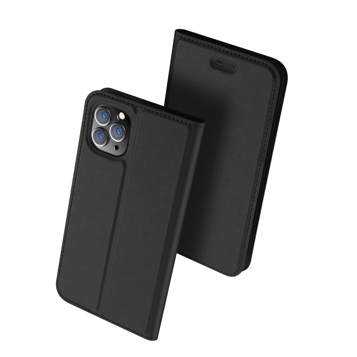 DUX DUCIS Skin Pro Series Flip Wallet, iPhone 11 Pro Max, black