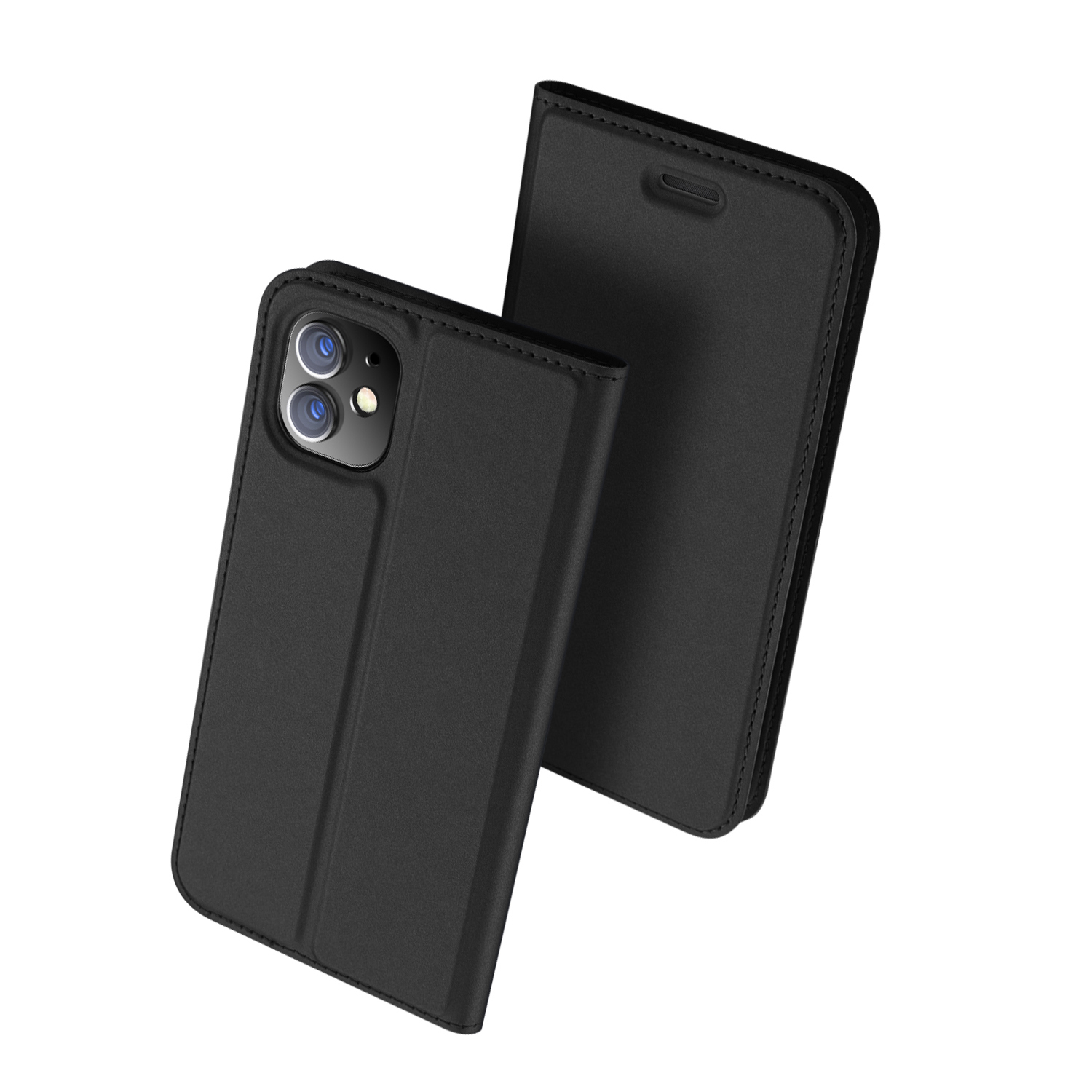 DUX DUCIS Skin Pro Series läderfodral till iPhone 11, svart