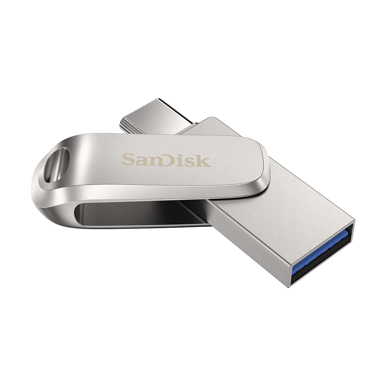 256GB SanDisk Ultra Dual Drive Luxe USB-minne, USB-C+USB 3.1