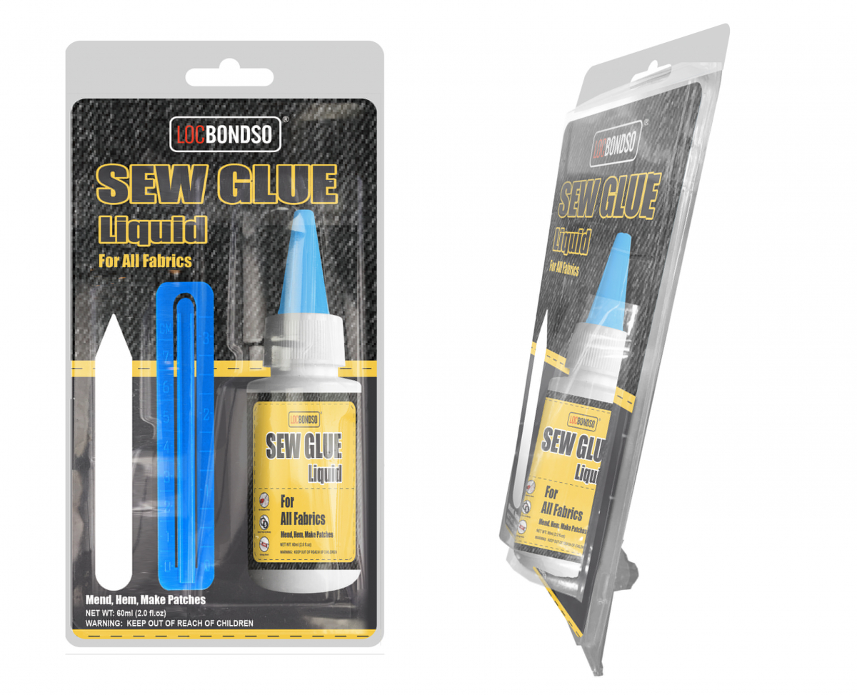 Sew Glue Textillim-set, 60ml