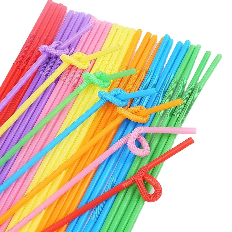 Sugrör av plast, 100st