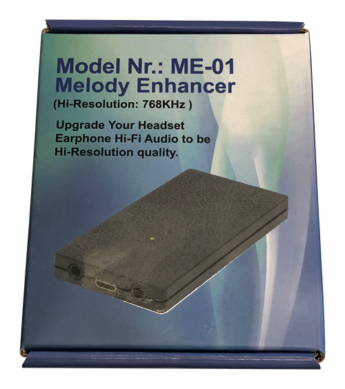 Hörlursförstärkare, upp till 768 kHz, 18 timmars batteri