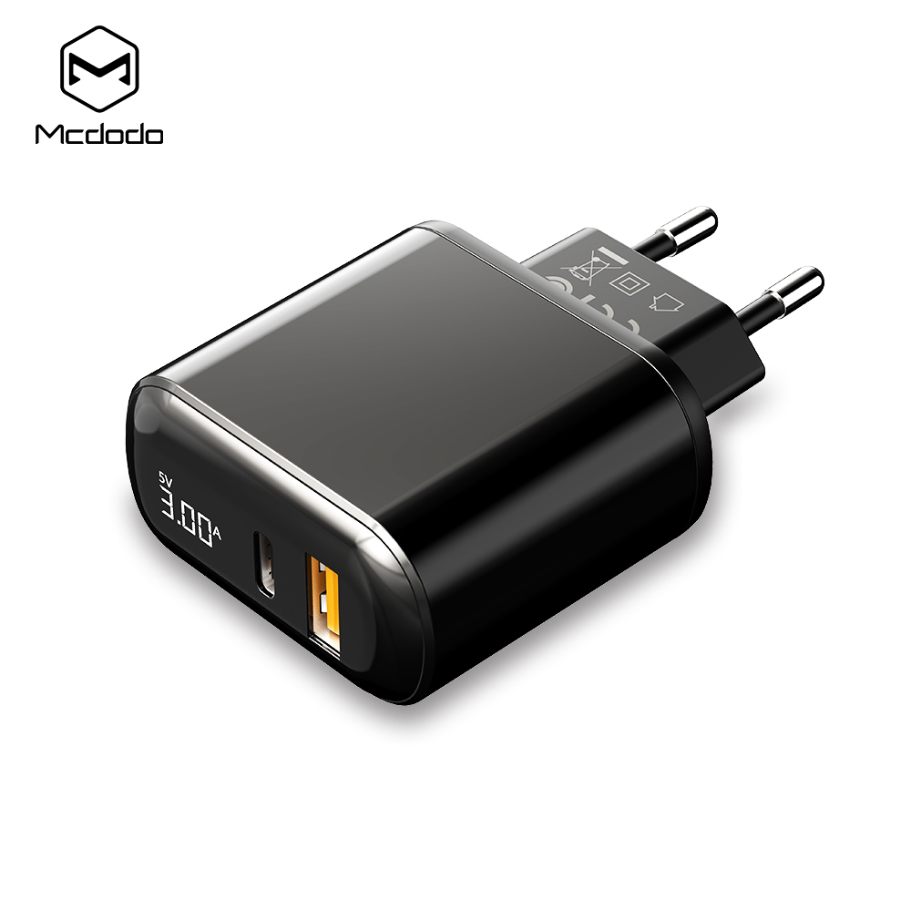 McDodo CH-7171 Laddare med USB-C till Lightning, PD+QC, 20W