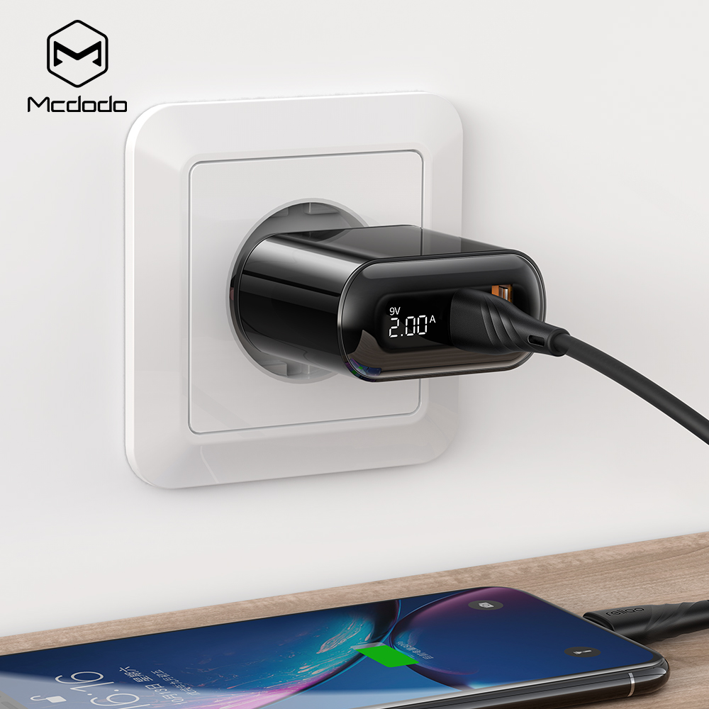 McDodo CH-7171 Laddare med USB-C till Lightning, PD+QC, 20W