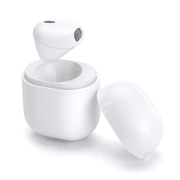 i7 Mini trådlös in-ear hörlur med Bluetooth, vit