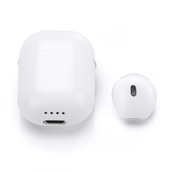 i7 Mini trådlös in-ear hörlur med Bluetooth, vit