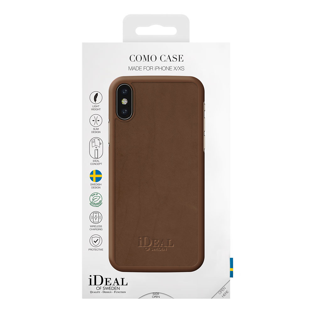 iDeal Como Case för iPhone X/XS, brun