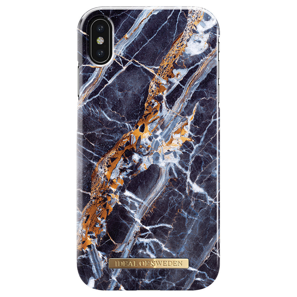 iDeal Fashion Case magnetskal iPhone XS Max Midnight Blue Marble