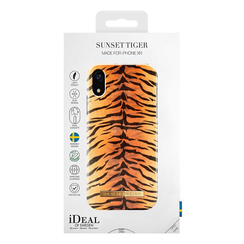 iDeal Fashion Case magnetskal till iPhone XR, Sunset Tiger