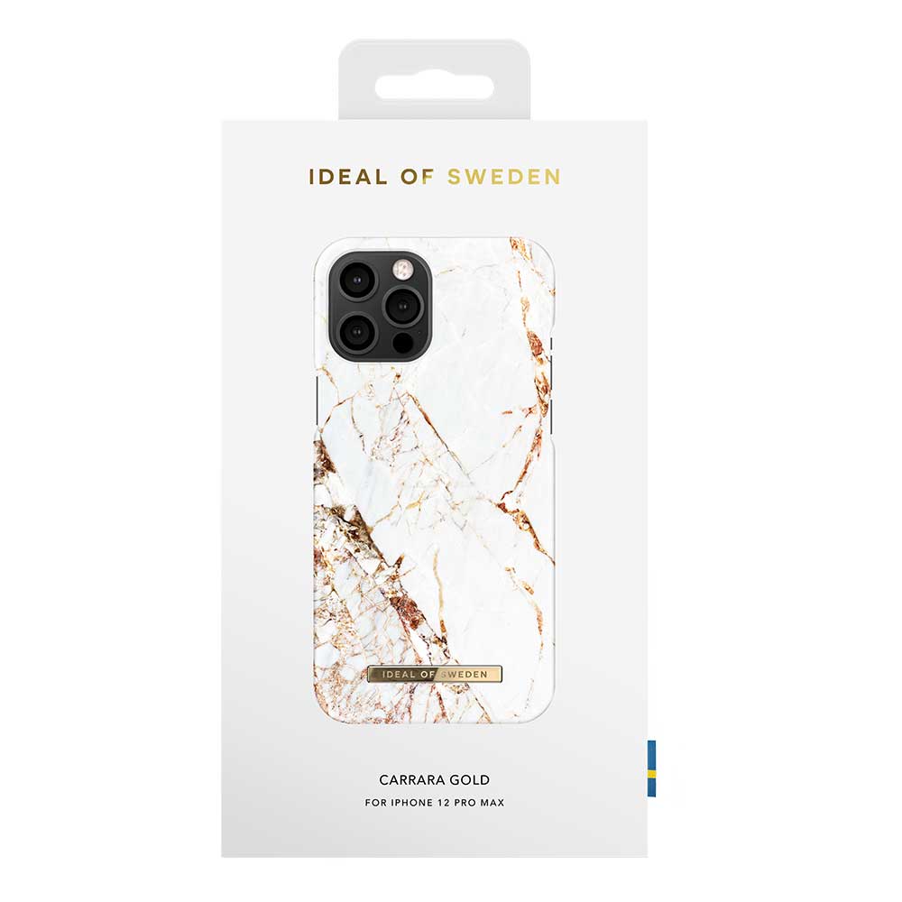 iDeal Fashion Case magnetskal, iPhone 12 Pro Max, Carrara Gold