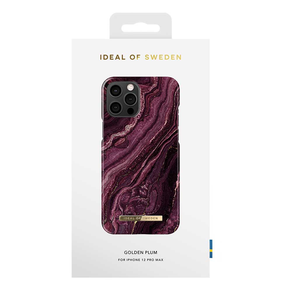 iDeal Fashion Case magnetskal, iPhone 12 Pro Max, Golden Plum