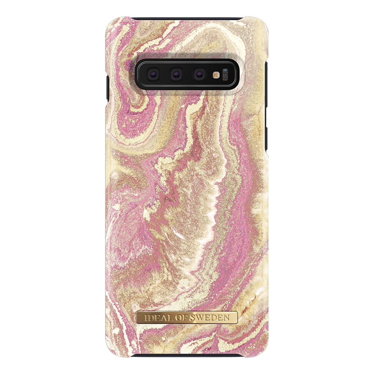 iDeal Fashion Case magnetskal Galaxy S10, Golden Blush Marble
