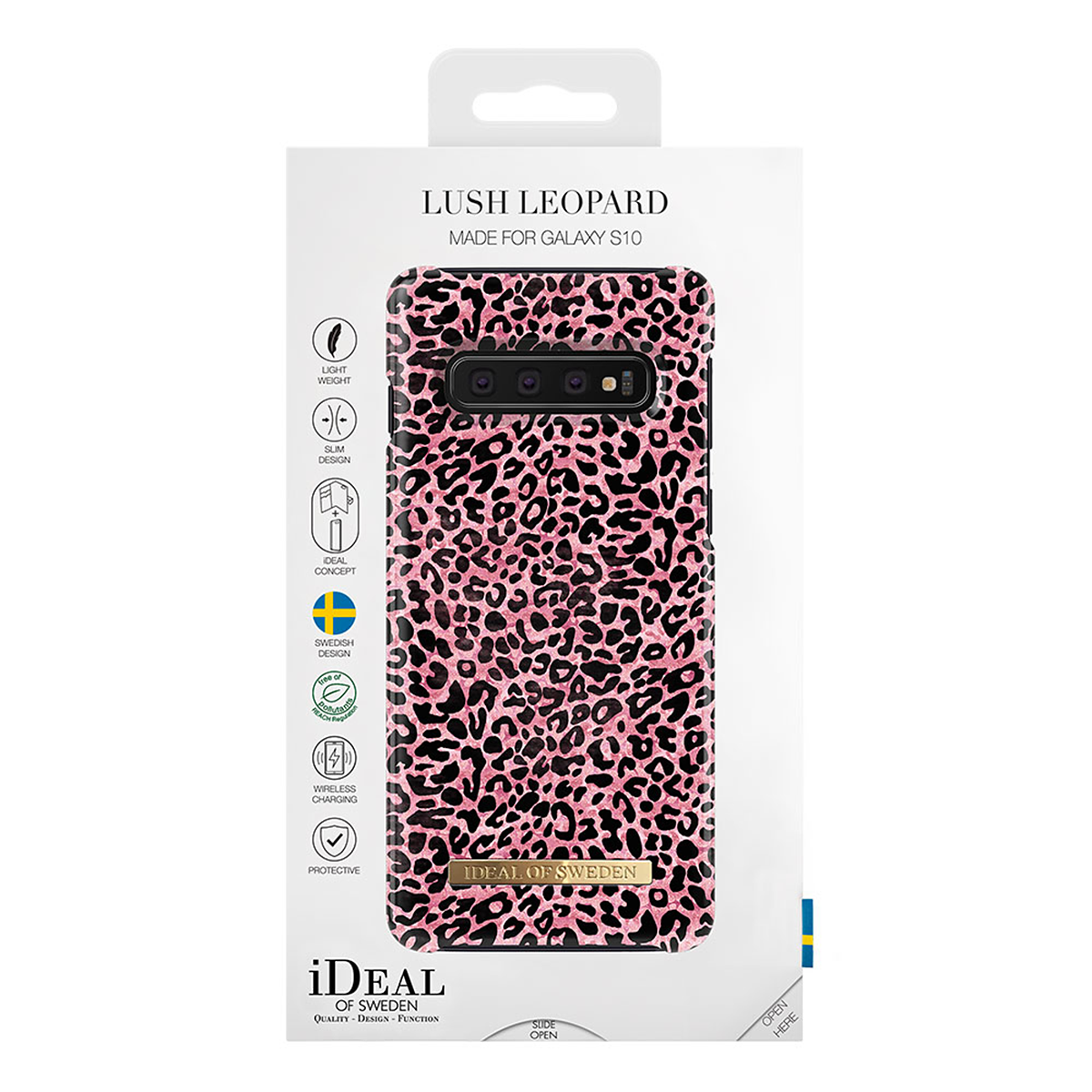 iDeal Fashion Case magnetskal Galaxy S10, Lush Leopard