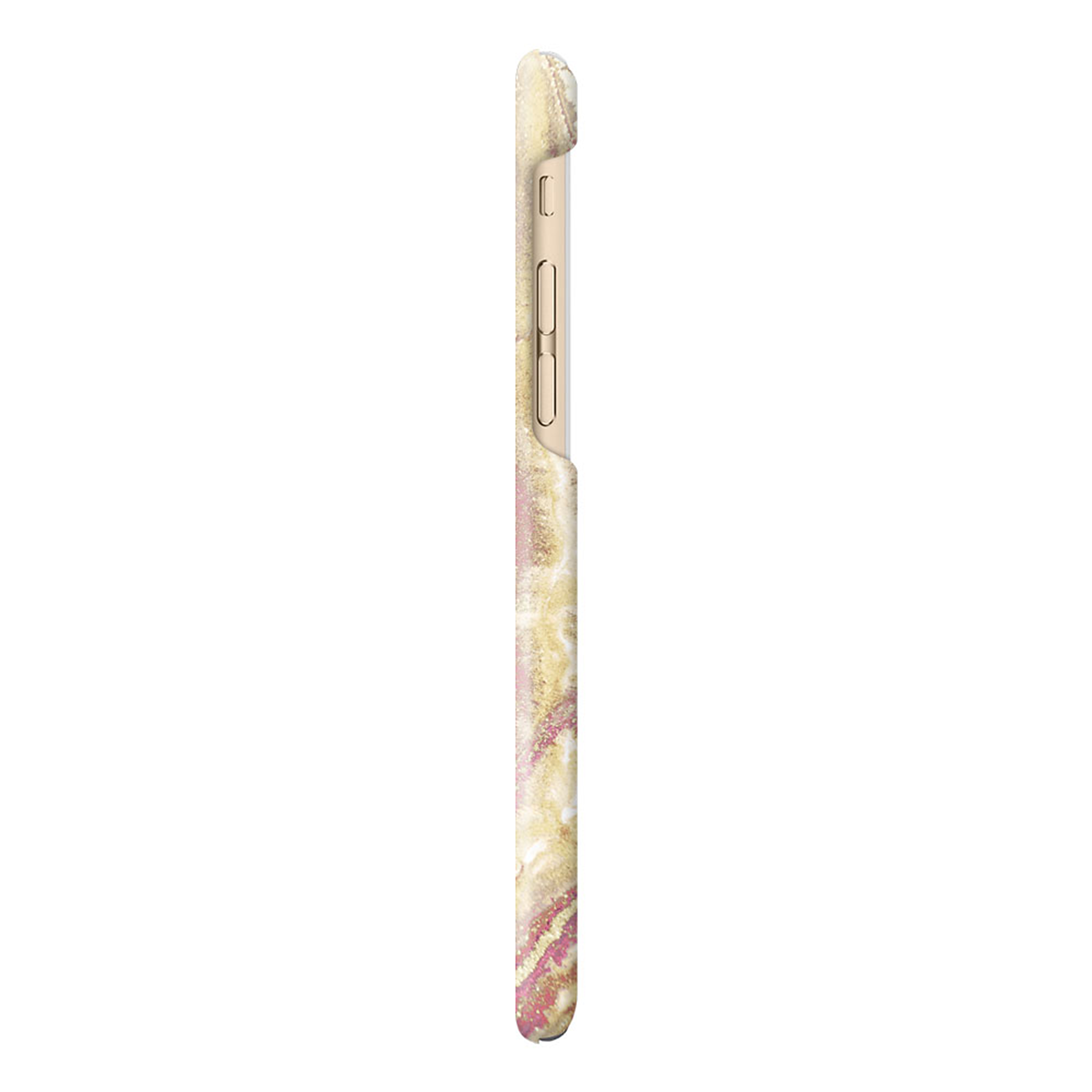 iDeal Fashion Case magnetskal iPhone 8/7/6, Golden Blush Marble