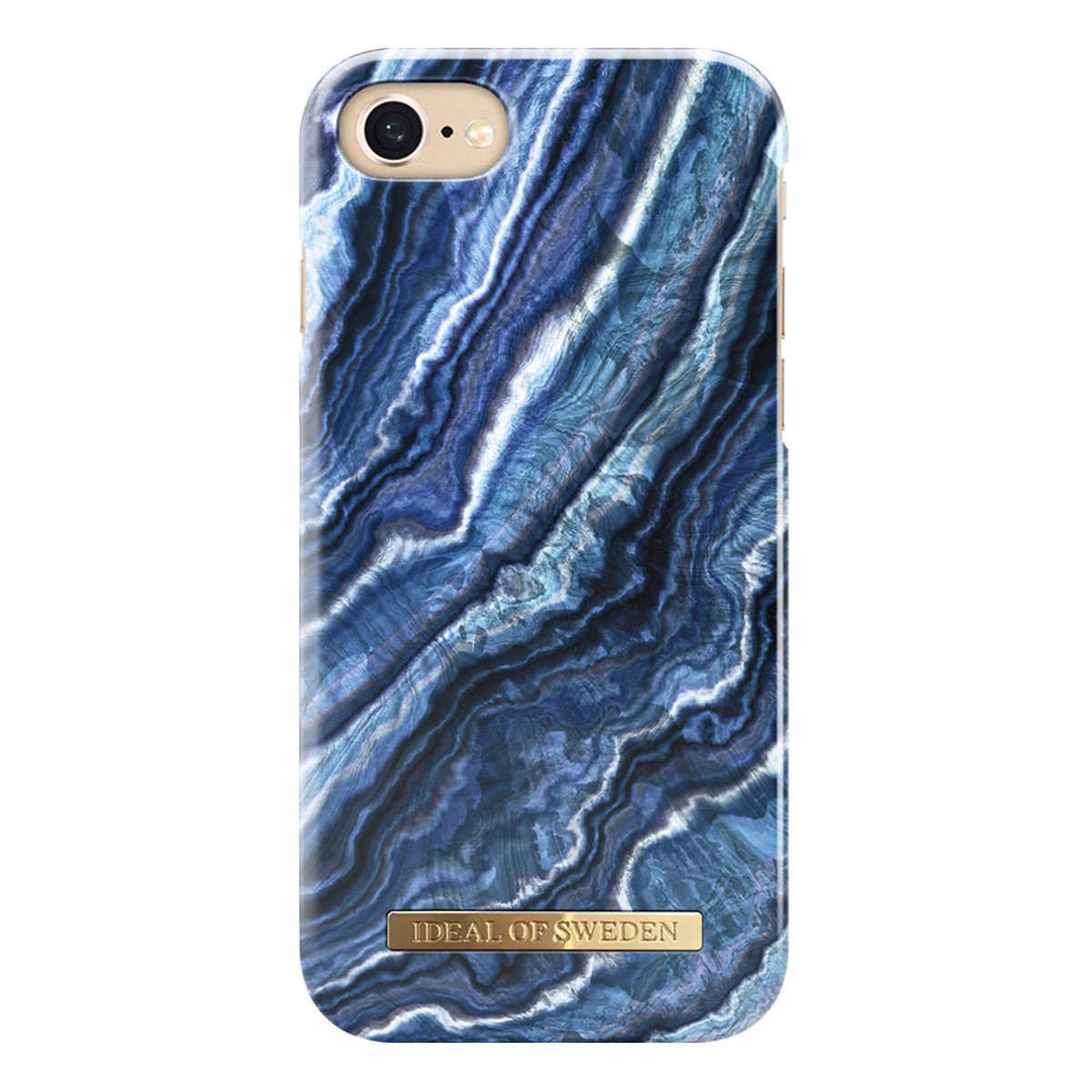 iDeal Fashion Case magnetskal iPhone 8/7/6, Indigo Swirl