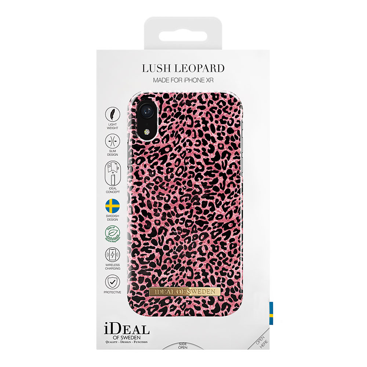 iDeal Fashion Case magnetskal iPhone XR, Lush Leopard