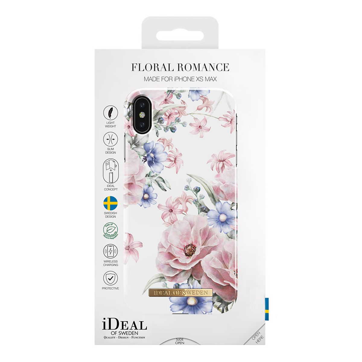 iDeal Fashion Case magnetskal iPhone XS Max, Floral Romance