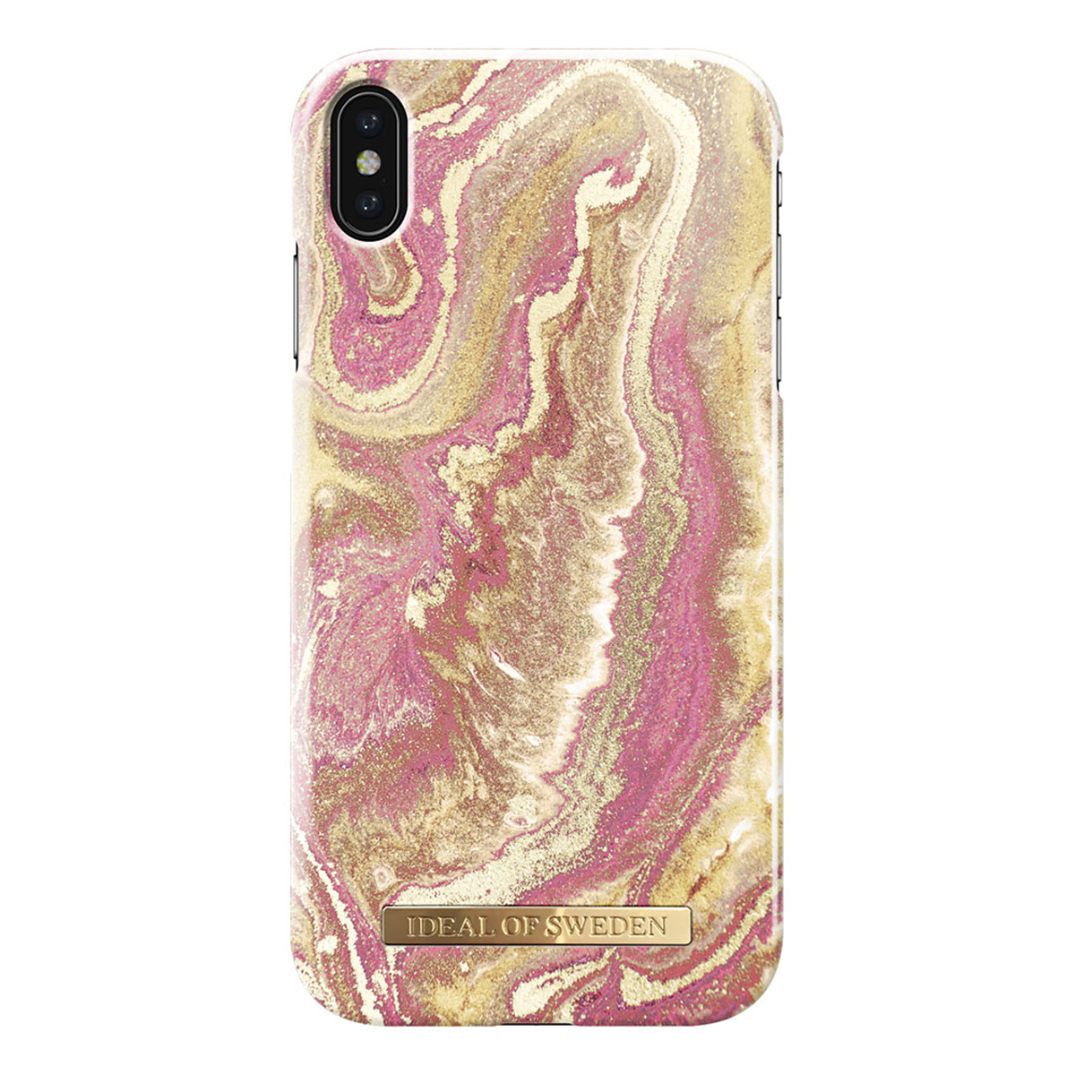 iDeal Fashion Case magnetskal iPhone XS Max, Golden Blush Marble