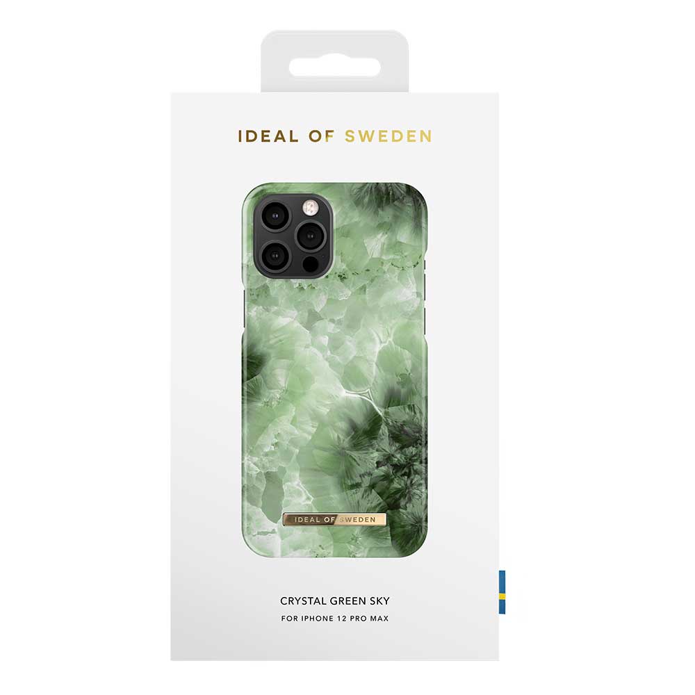 iDeal Fashion Case skal, iPhone 12 Pro Max, Crystal Green Sky