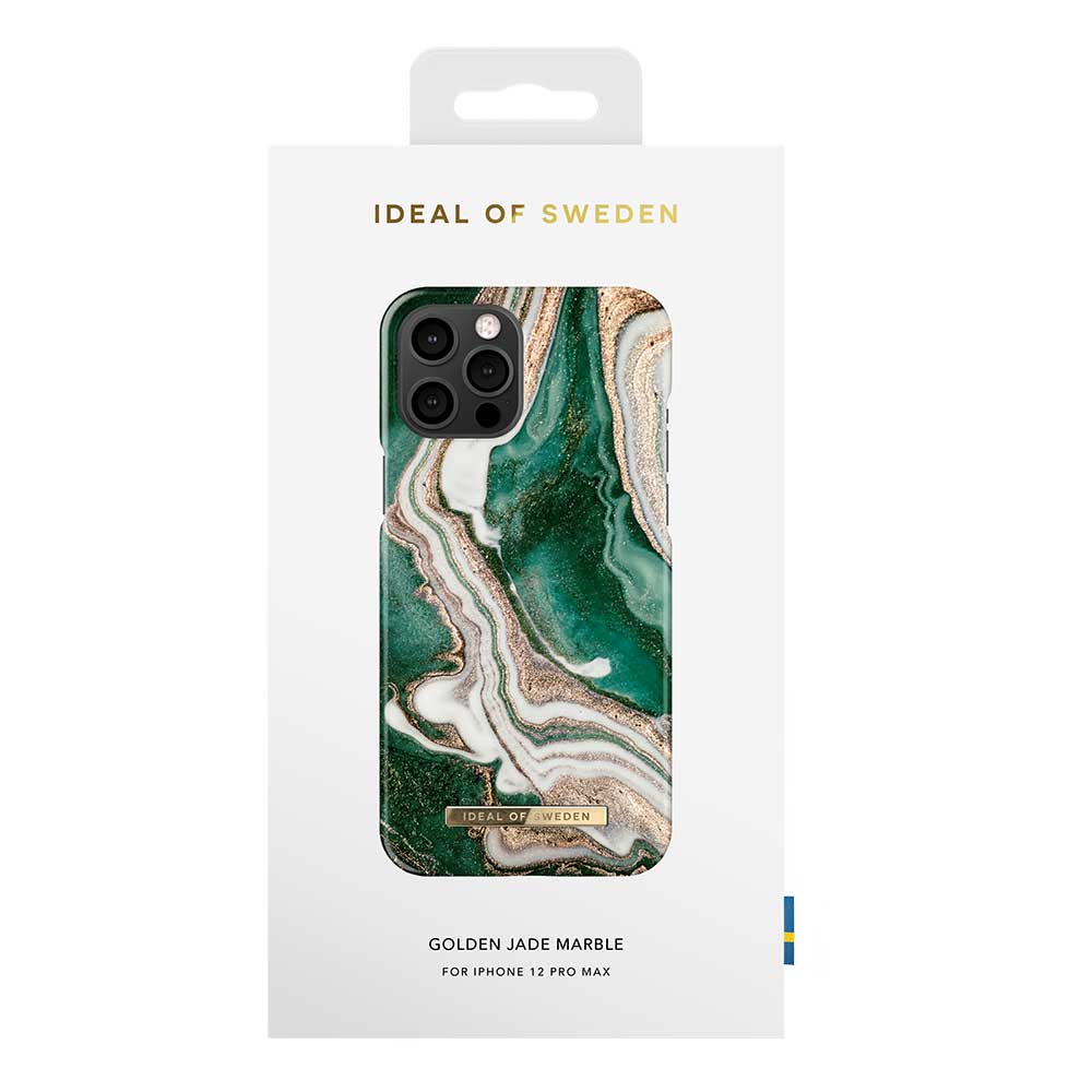 iDeal Fashion Case skal, iPhone 12 Pro Max, Golden Jade Marble