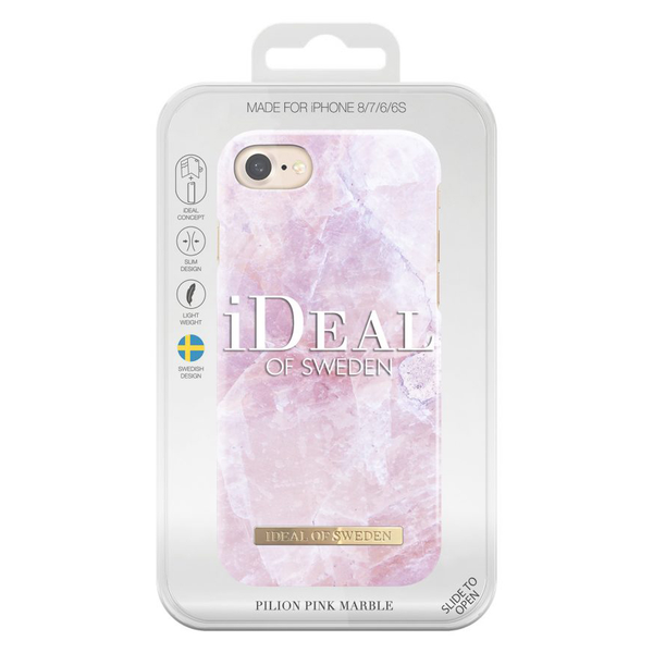 iDeal Fashion Case magnetskal iPhone 8/7/6, Pilion Pink Marble