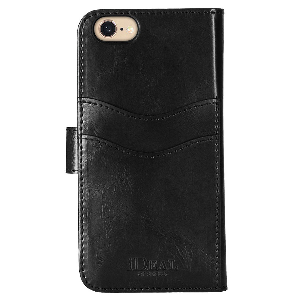 iDeal Magnet Wallet+ plånboksfodral svart, iPhone 8/7/6