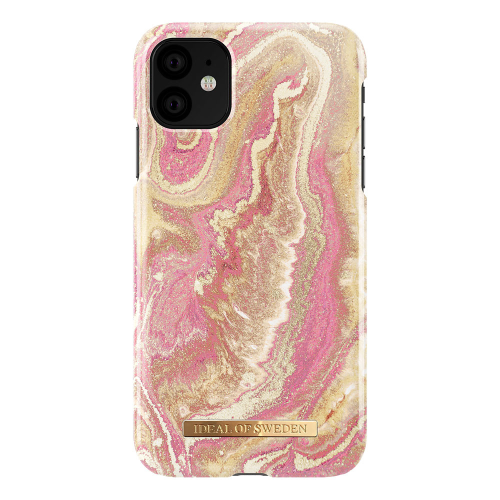 iDeal Fashion Case magnetskal iPhone 11, Golden Blush Marble