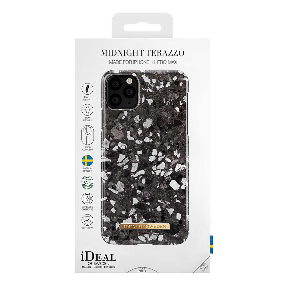 iDeal Fashion magnetskal iPhone 11 Pro Max, Midnight Terazzo