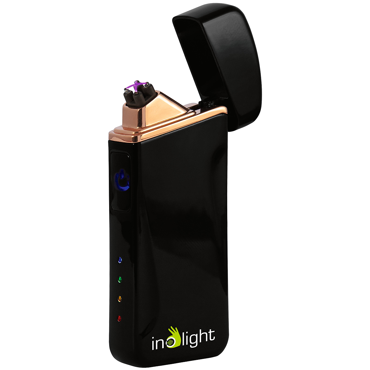 Inolight CL6 Elektrisk tändare, Micro-USB, väder-säker, svart