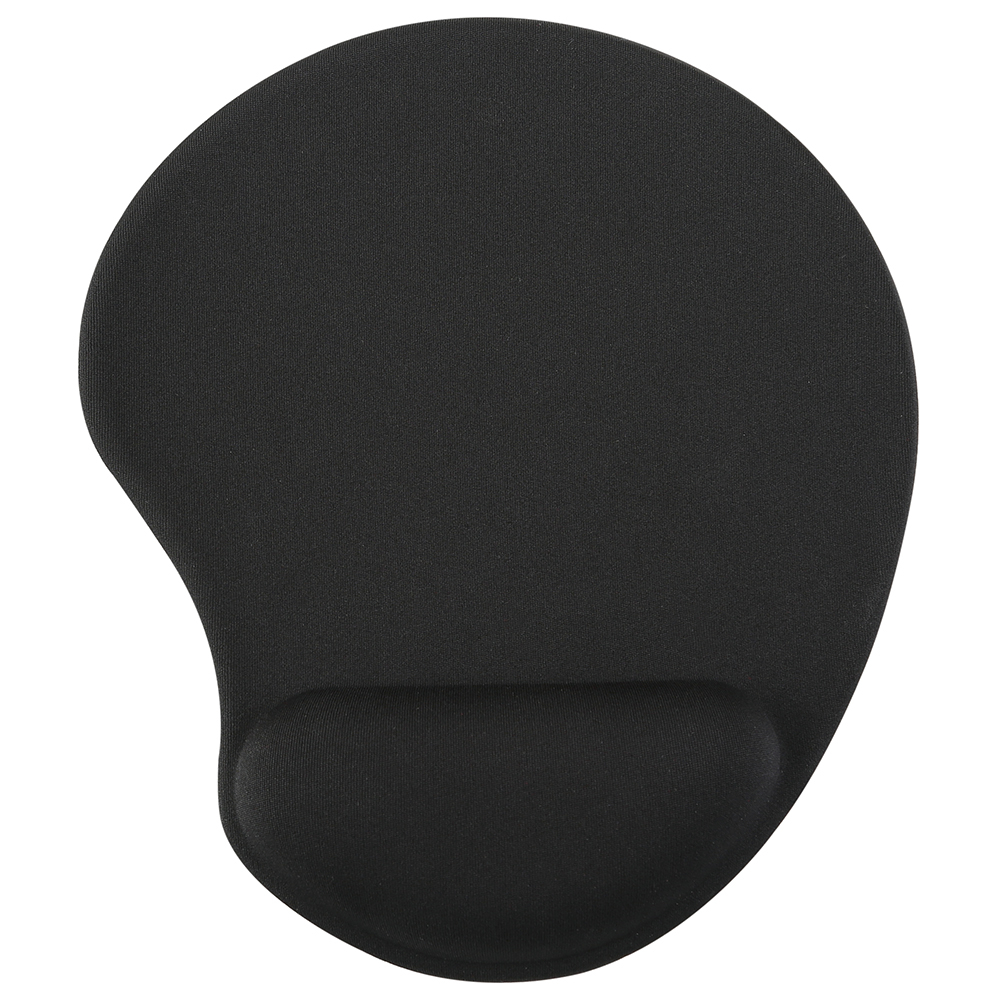 Musmatta med handledsstöd, svart