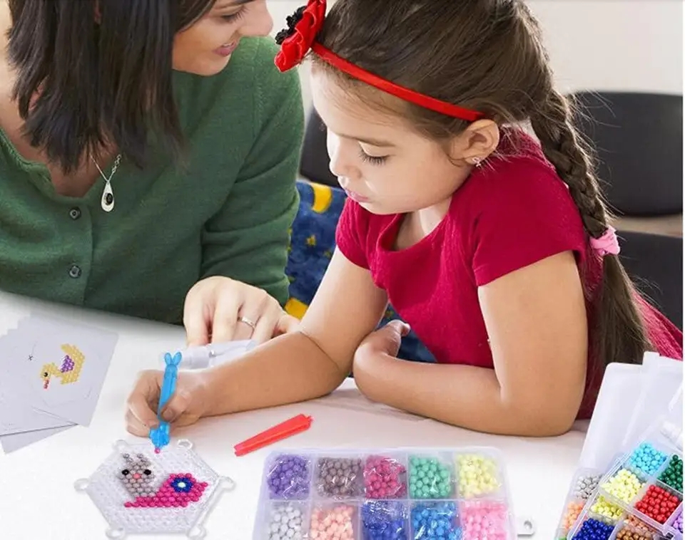 Påfyllandskit med Waterbeads i 24 färger, Mix, 3000st