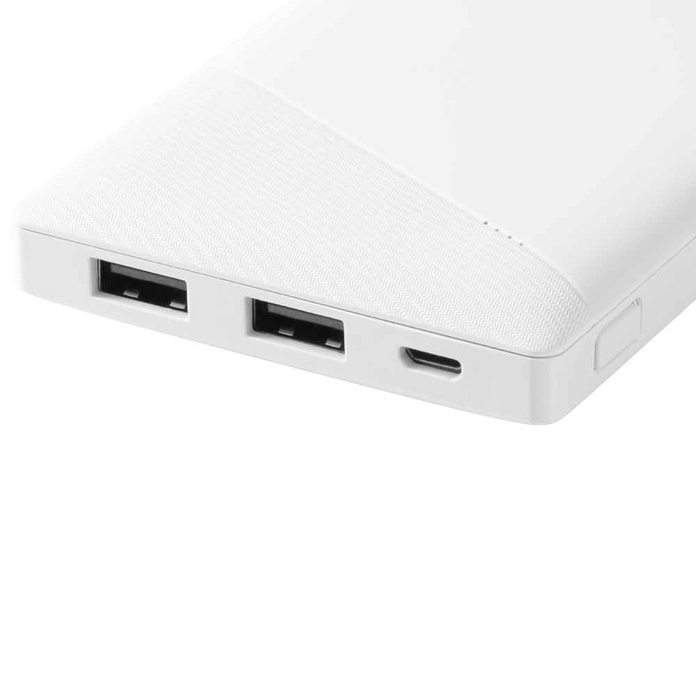 2xUSB powerbank, 10 000mAh, vit