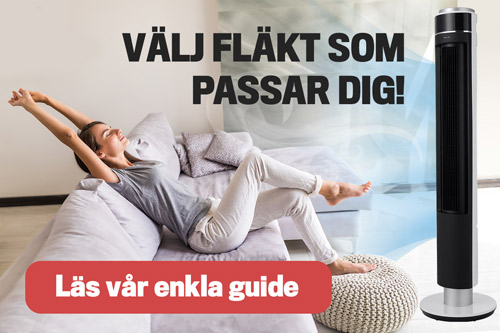 Köpguide för svalkande fläktar