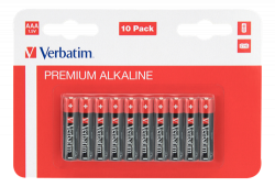 Verbatim AAA-batterier (LR03), 10-pack