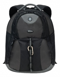 DICOTA Backpack Mission XL ryggsäck, 15-17.3 tum, svart/grå