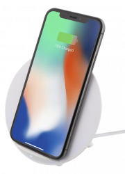 Deltaco Trådlös Laddare för iPhone och Android, QI-certifierad