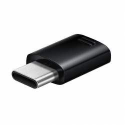 Samsung originaladapter MicroUSB till USB-C, EE-GN930BB, svart