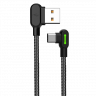 McDodo CA-5280 USB-C-kabel med vinklade kontakter, 0.5m