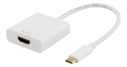 Deltaco USB-C till HDMI adapter, 4096x2160 30Hz