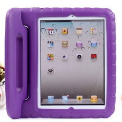 Barnfodral med ställ till iPad Mini/2/3, lila