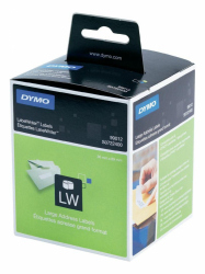 Dymo LabelWriter Large address labels, 260 etiketter