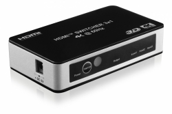 Premium 3-1 HDMI-switch, IR-fjärrkontroll, UltraHD i 60Hz