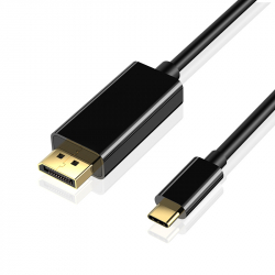USB-C till DisplayPort-kabel ,stödjer 4K 30Hz, 1.8m