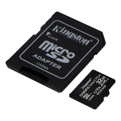 32GB Kingston Canvas Select Plus MicroSDHC, 100MB/s