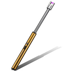 ArcLighter böjbar uppladdningsbar USB-tändare, guld