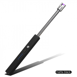 ArcLighter uppladdningsbar USB-tändare, matt svart