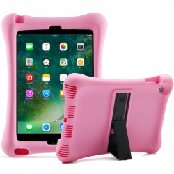Barnfodral i silikon för iPad Air/iPad Air 2/iPad 9.7, rosa