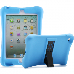 Barnfodral i silikon för iPad mini 1/2/3, blå